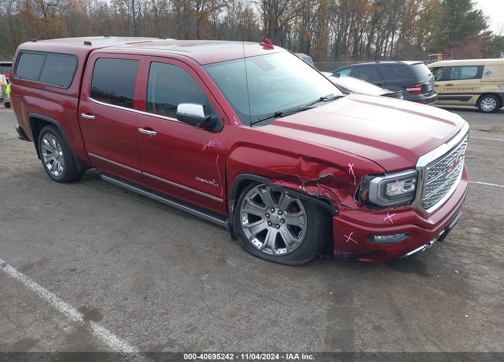 2018 GMC SIERRA 1500 DENALI VIN: 3GTU2PEJXJG526669