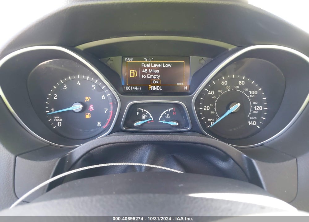 2017 FORD FOCUS SE VIN: 1FADP3K22HL231124