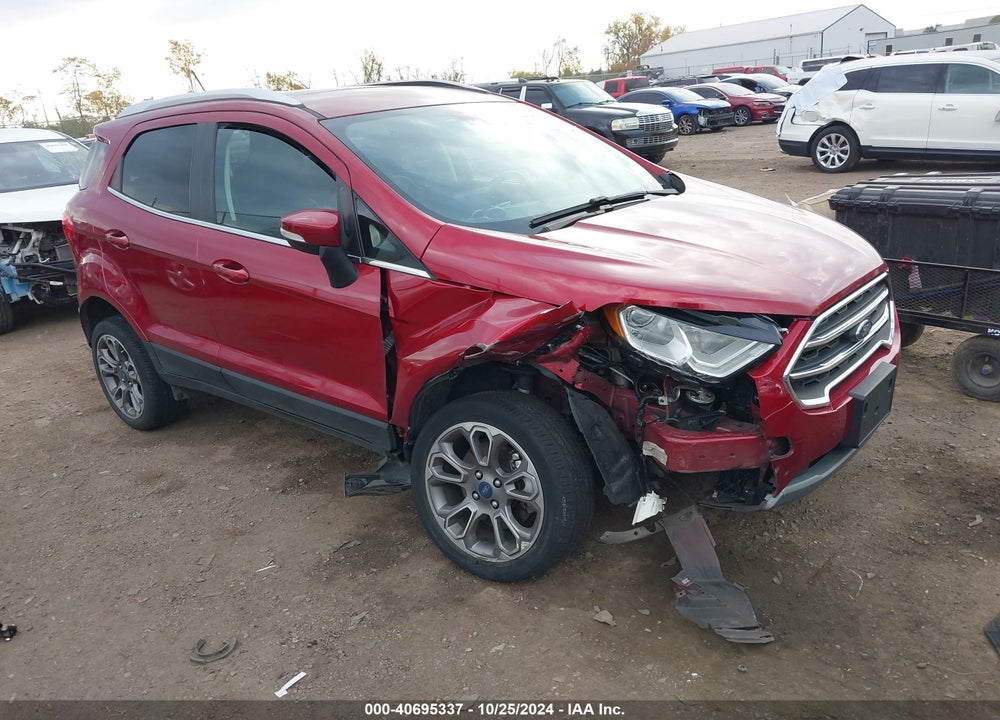 2018 FORD ECOSPORT TITANIUM VIN: MAJ6P1WL8JC208873