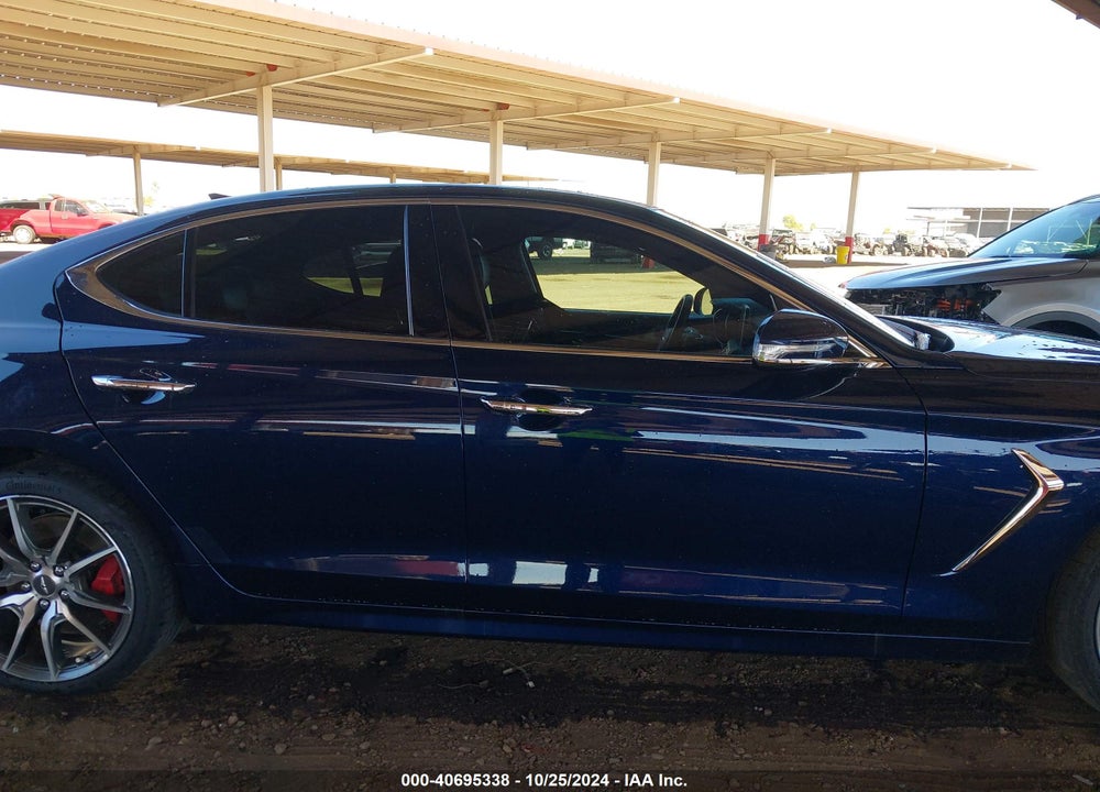 2021 GENESIS G70 3.3T RWD VIN: KMTG74LE3MU073162