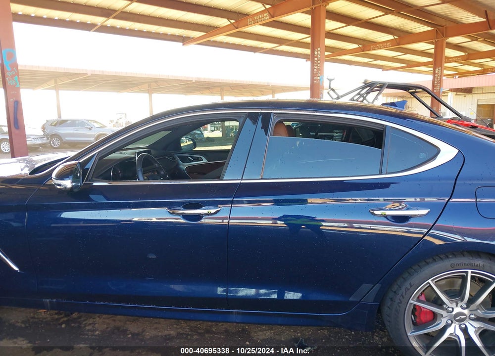 2021 GENESIS G70 3.3T RWD VIN: KMTG74LE3MU073162