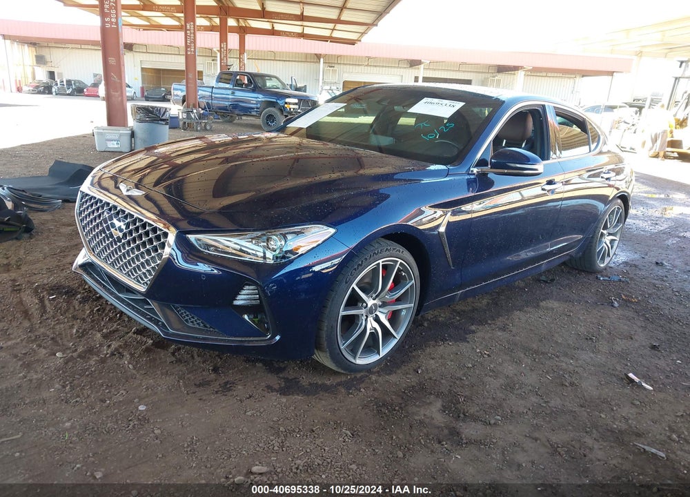 2021 GENESIS G70 3.3T RWD VIN: KMTG74LE3MU073162
