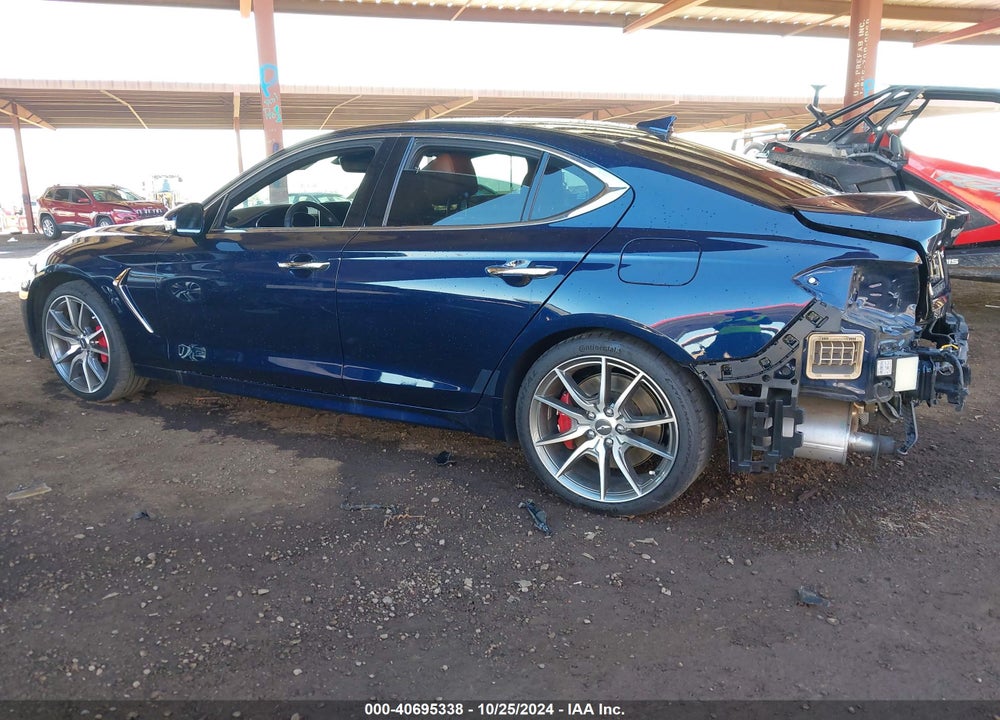 2021 GENESIS G70 3.3T RWD VIN: KMTG74LE3MU073162