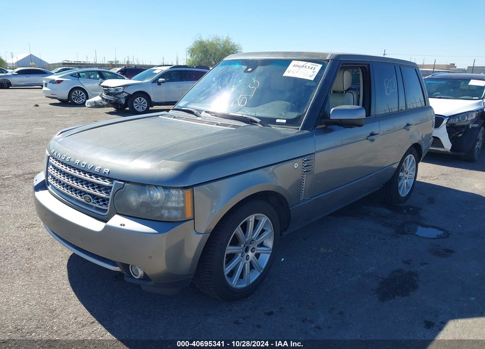2010 LAND ROVER RANGE ROVER SUPERCHARGED VIN: SALMF1E4XAA327091