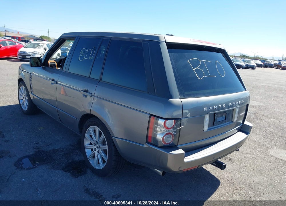 2010 LAND ROVER RANGE ROVER SUPERCHARGED VIN: SALMF1E4XAA327091