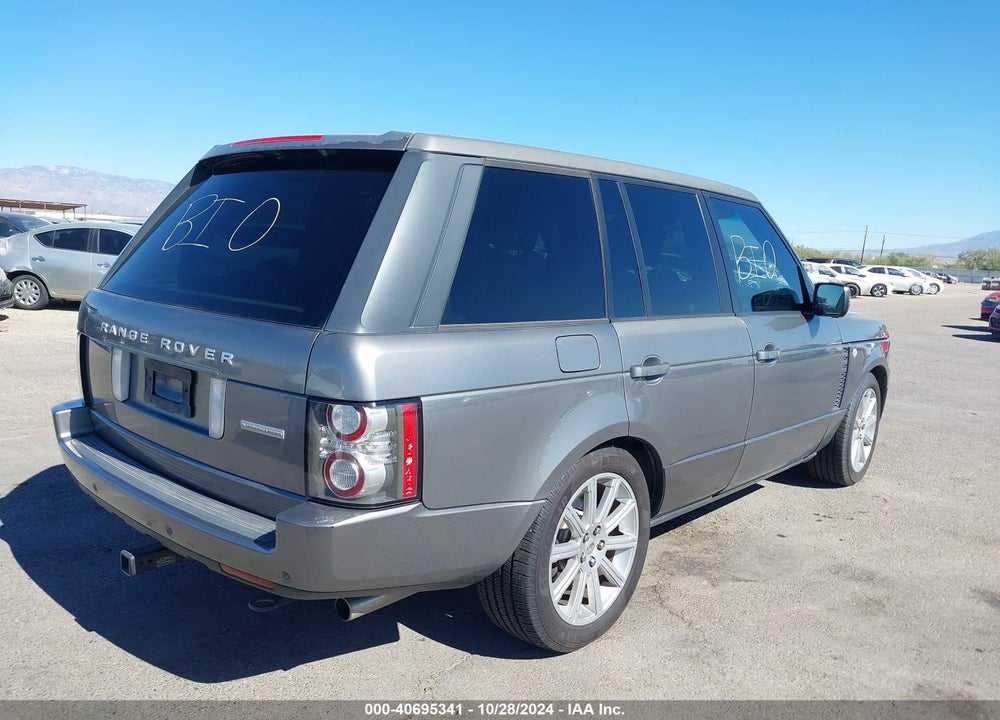 2010 LAND ROVER RANGE ROVER SUPERCHARGED VIN: SALMF1E4XAA327091
