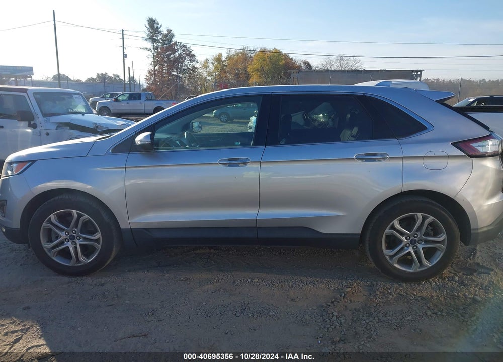 2017 FORD EDGE TITANIUM VIN: 2FMPK3K86HBB86808