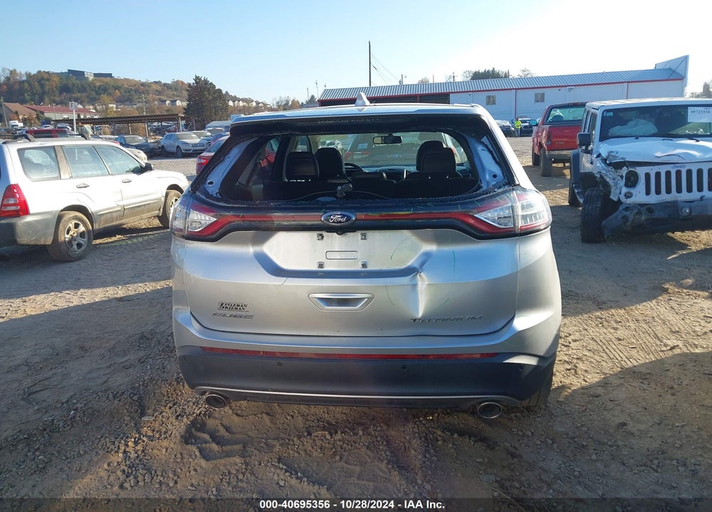 2017 FORD EDGE TITANIUM VIN: 2FMPK3K86HBB86808