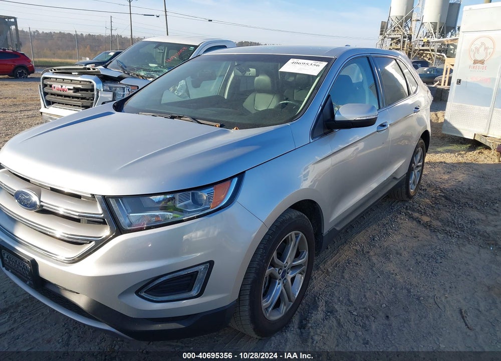 2017 FORD EDGE TITANIUM VIN: 2FMPK3K86HBB86808