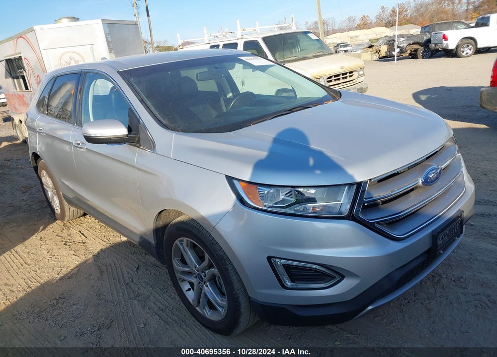 2017 FORD EDGE TITANIUM VIN: 2FMPK3K86HBB86808