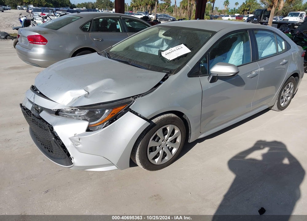 2020 TOYOTA COROLLA LE VIN: 5YFEPRAE0LP026950