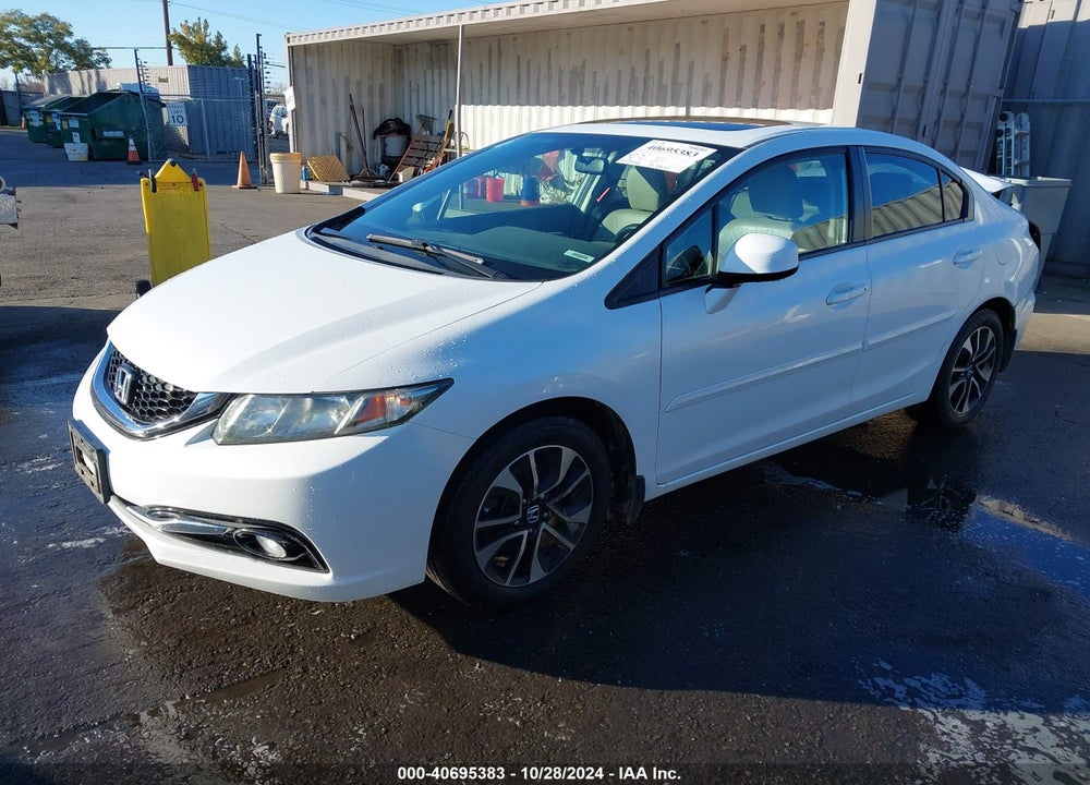 2013 HONDA CIVIC EX-L VIN: 19XFB2F9XDE206302