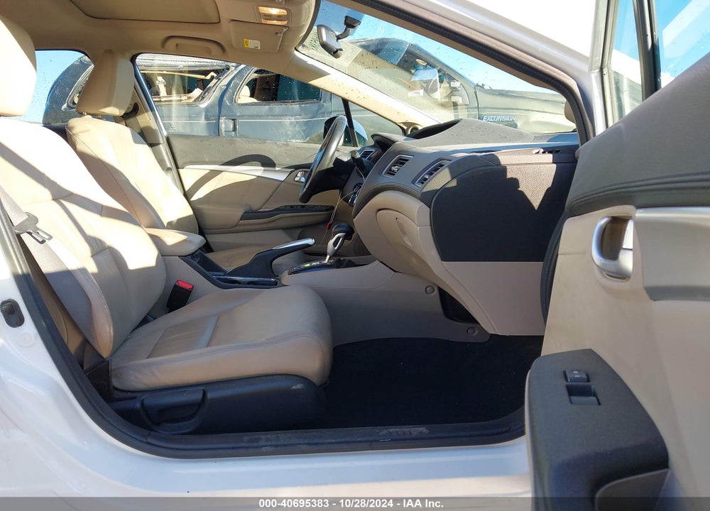 2013 HONDA CIVIC EX-L VIN: 19XFB2F9XDE206302