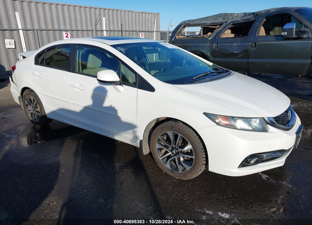 2013 HONDA CIVIC EX-L VIN: 19XFB2F9XDE206302