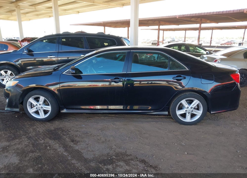 2012 TOYOTA CAMRY SE VIN: 4T1BF1FK3CU191623