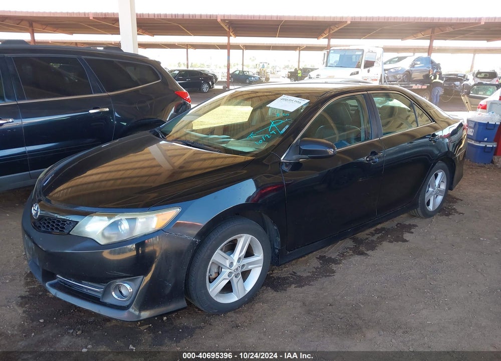 2012 TOYOTA CAMRY SE VIN: 4T1BF1FK3CU191623