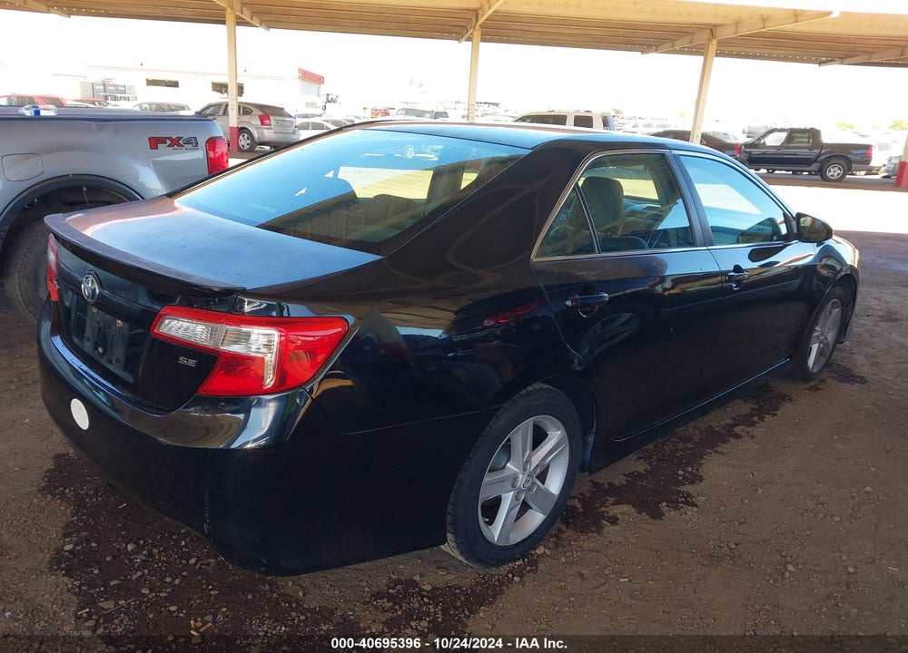 2012 TOYOTA CAMRY SE VIN: 4T1BF1FK3CU191623