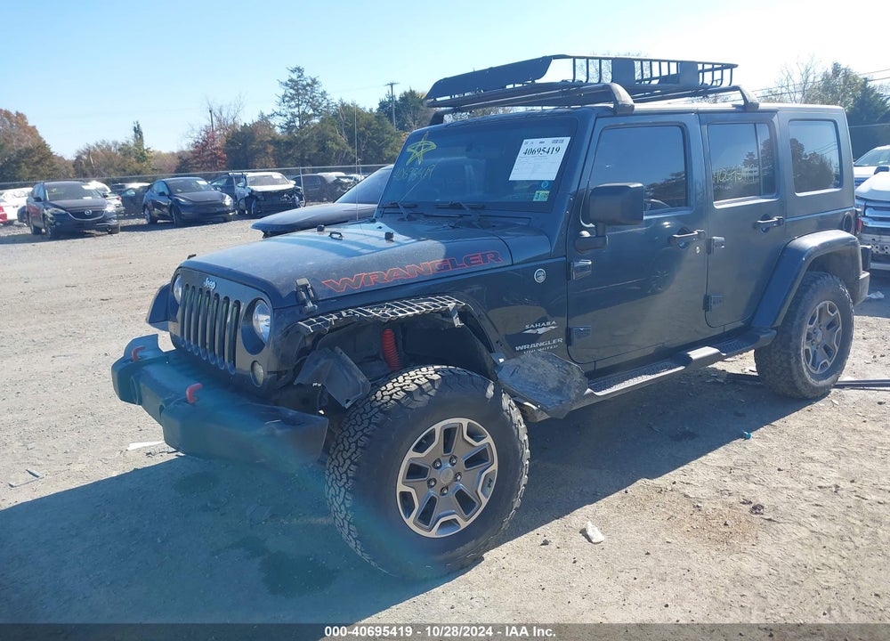 2008 JEEP WRANGLER UNLIMITED SAHARA VIN: 1J8GA59158L590445