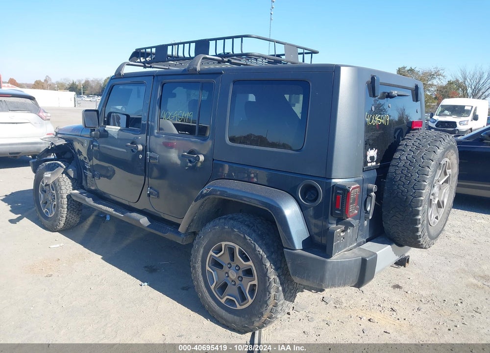 2008 JEEP WRANGLER UNLIMITED SAHARA VIN: 1J8GA59158L590445