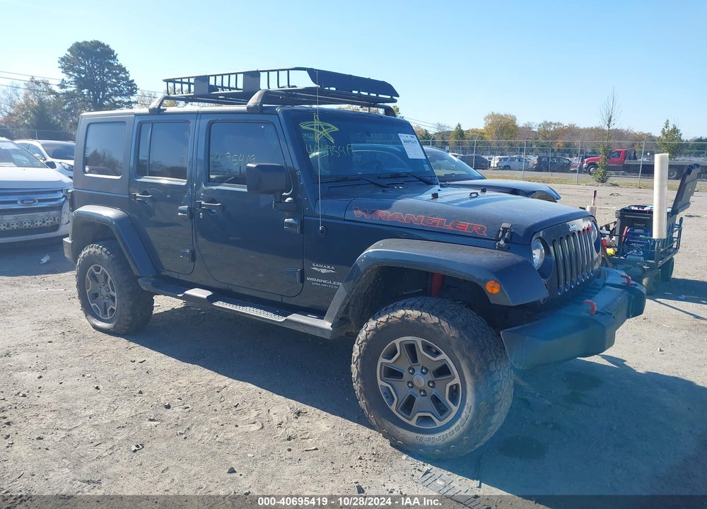 2008 JEEP WRANGLER UNLIMITED SAHARA VIN: 1J8GA59158L590445