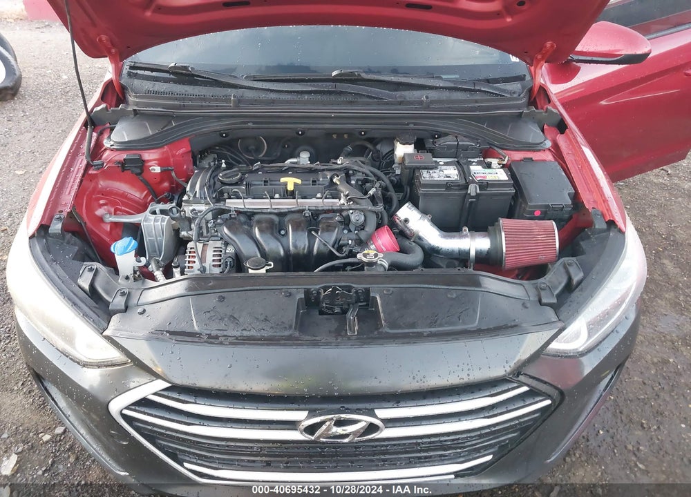 2017 HYUNDAI ELANTRA SE VIN: KMHD74LF0HU189060