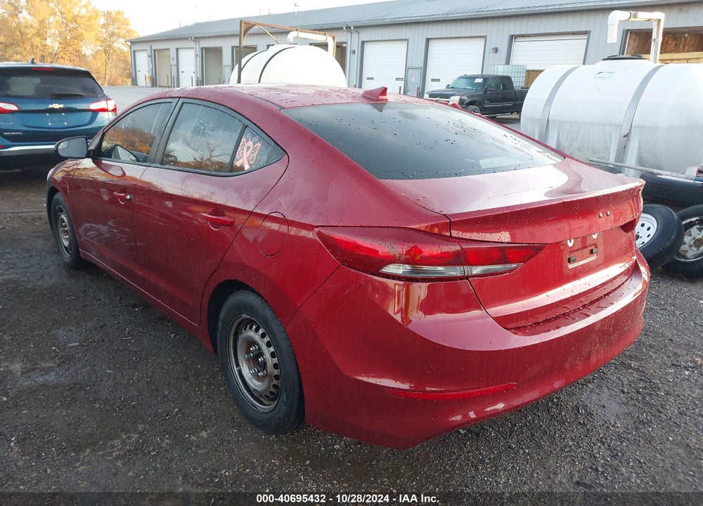 2017 HYUNDAI ELANTRA SE VIN: KMHD74LF0HU189060