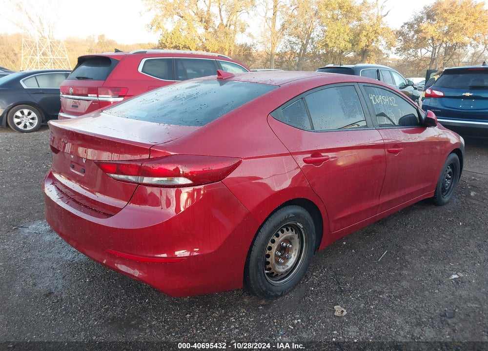 2017 HYUNDAI ELANTRA SE VIN: KMHD74LF0HU189060