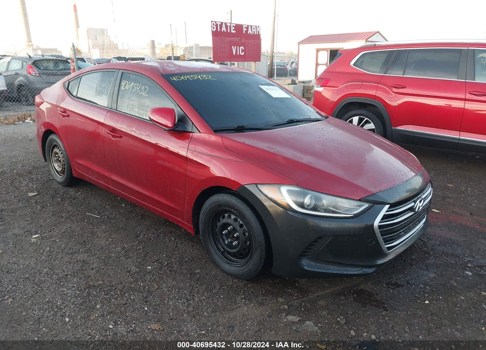 2017 HYUNDAI ELANTRA SE VIN: KMHD74LF0HU189060