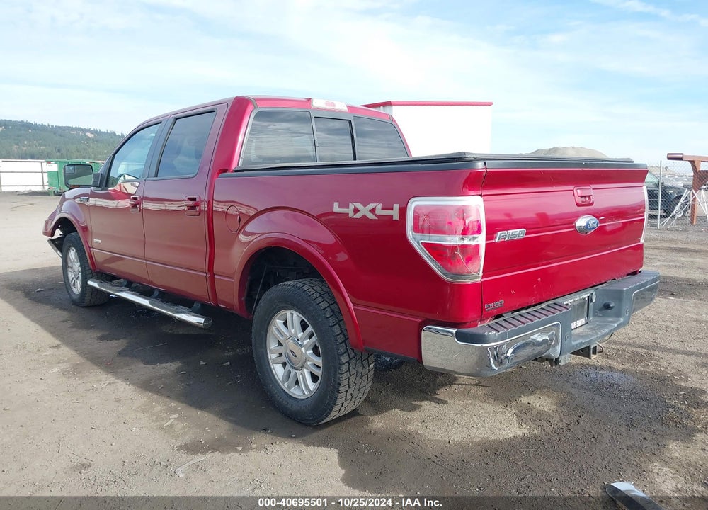 2014 FORD F-150 LARIAT VIN: 1FTFW1ET5EKD07290