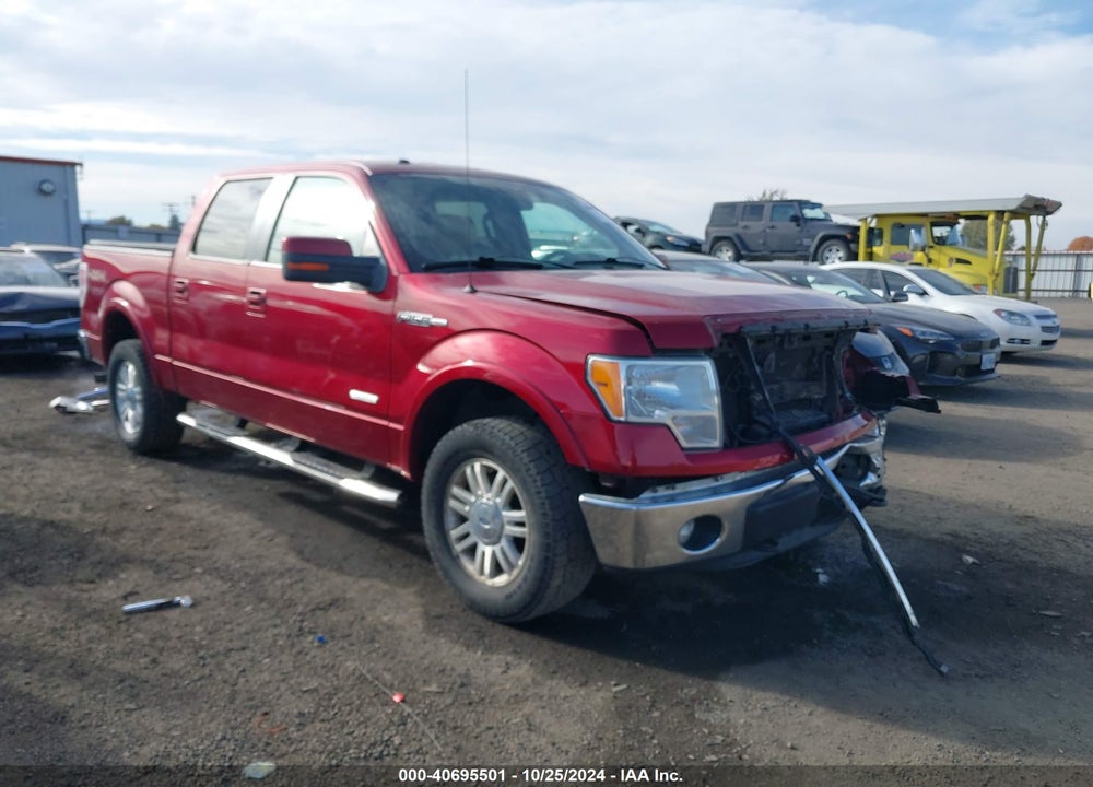 2014 FORD F-150 LARIAT VIN: 1FTFW1ET5EKD07290