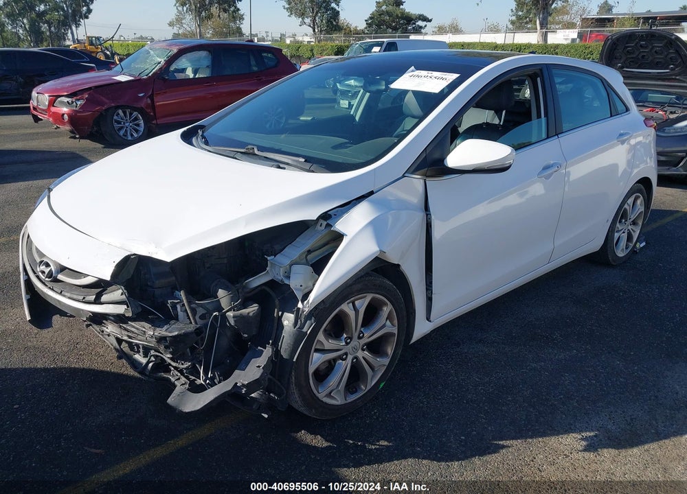 2014 HYUNDAI ELANTRA GT BASE W/BLUE VIN: KMHD35LH5EU171796