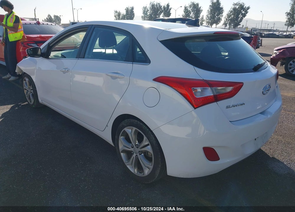 2014 HYUNDAI ELANTRA GT BASE W/BLUE VIN: KMHD35LH5EU171796