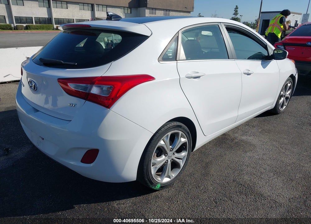 2014 HYUNDAI ELANTRA GT BASE W/BLUE VIN: KMHD35LH5EU171796