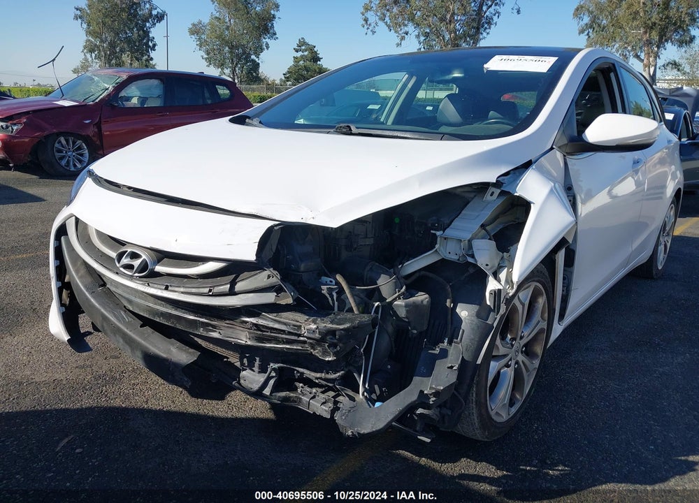 2014 HYUNDAI ELANTRA GT BASE W/BLUE VIN: KMHD35LH5EU171796
