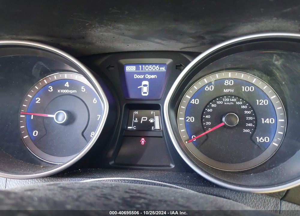 2014 HYUNDAI ELANTRA GT BASE W/BLUE VIN: KMHD35LH5EU171796