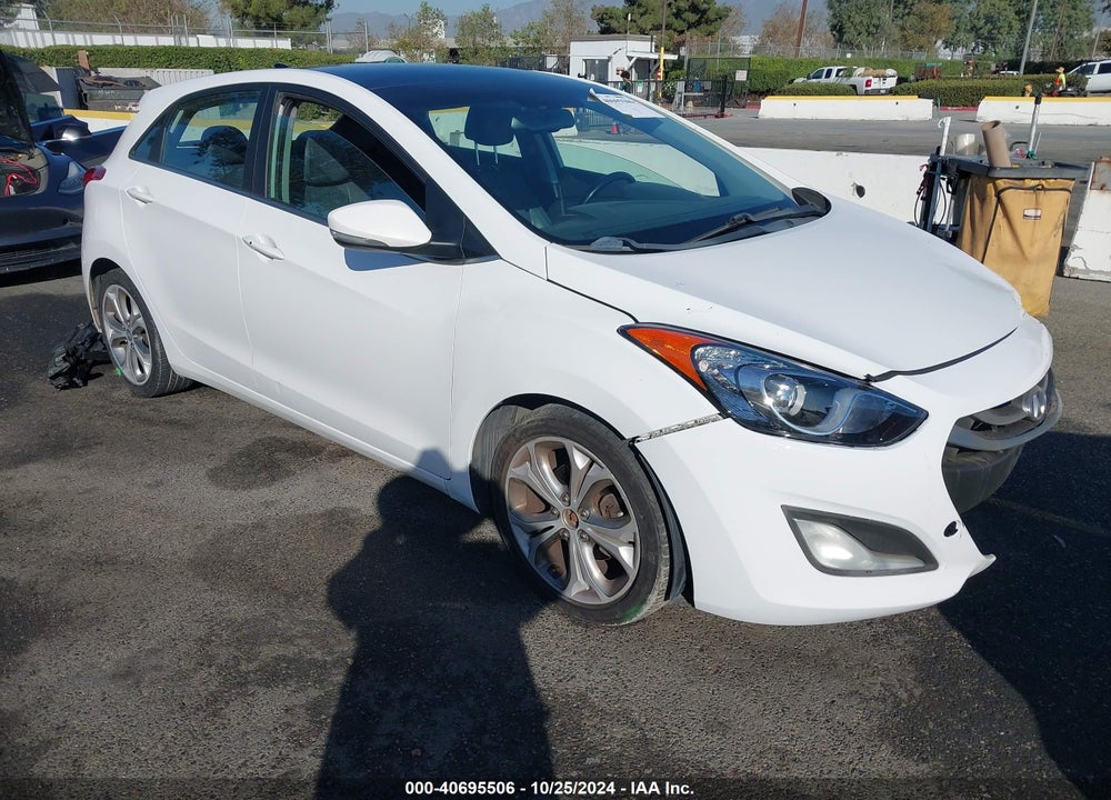2014 HYUNDAI ELANTRA GT BASE W/BLUE VIN: KMHD35LH5EU171796