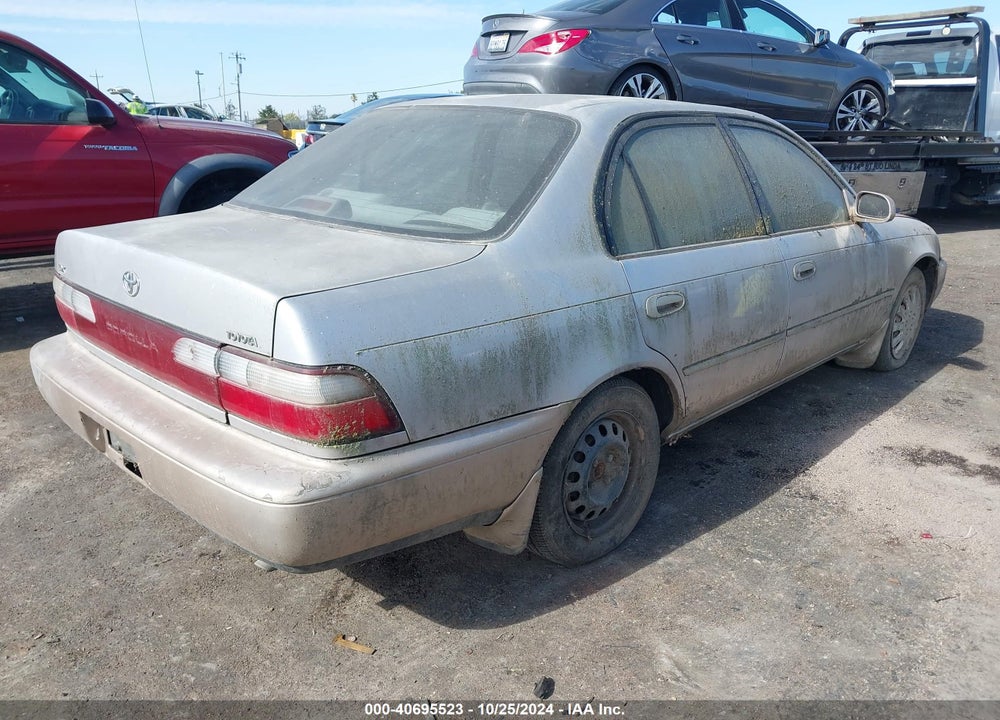 1997 TOYOTA COROLLA DX VIN: 1NXBB02E6VZ581060