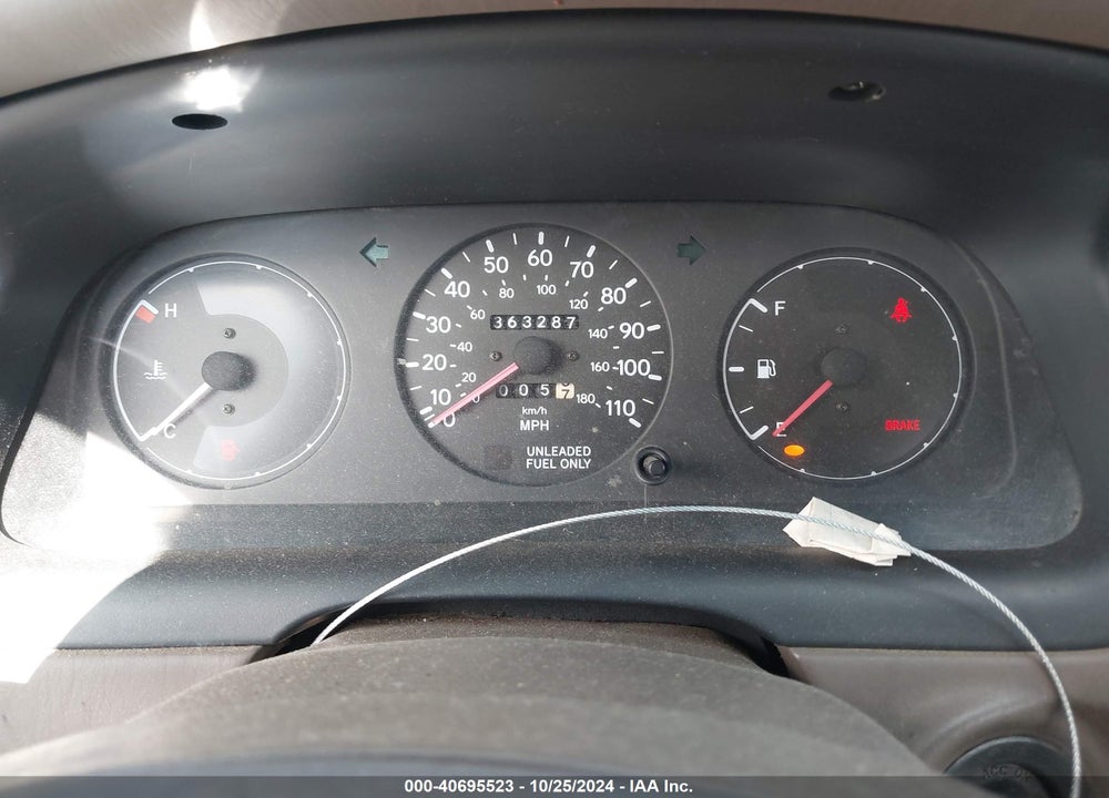 1997 TOYOTA COROLLA DX VIN: 1NXBB02E6VZ581060