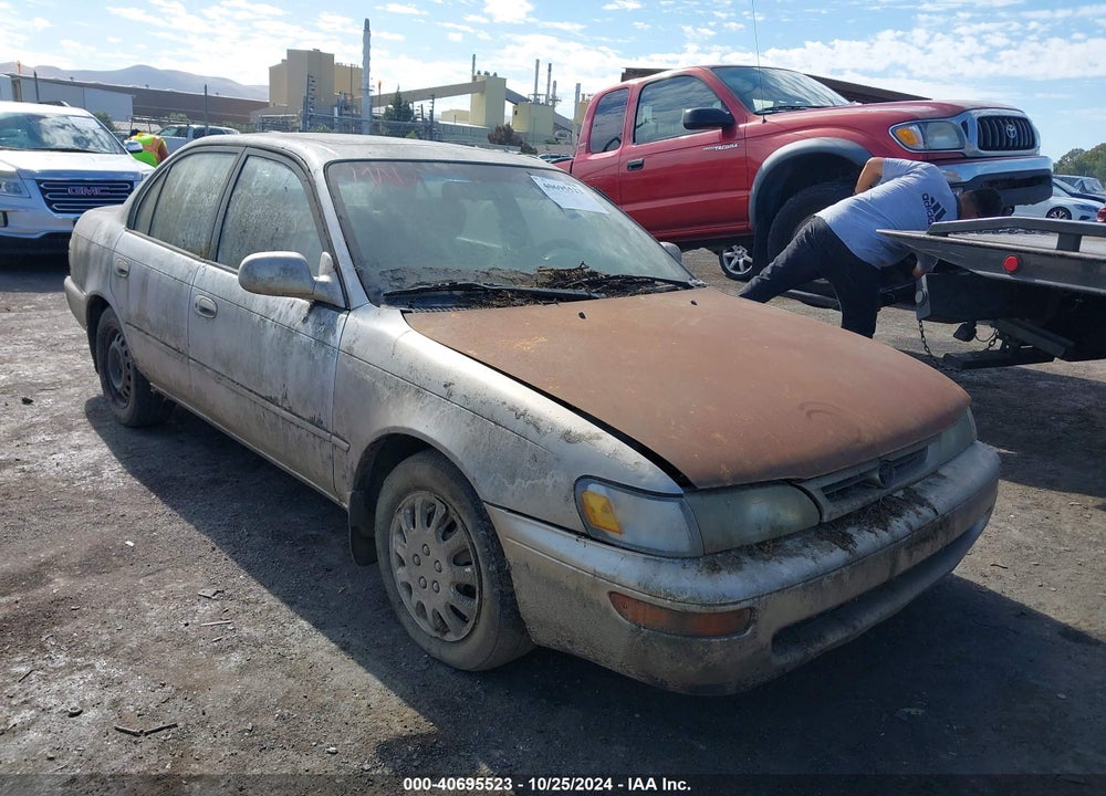 1997 TOYOTA COROLLA DX VIN: 1NXBB02E6VZ581060