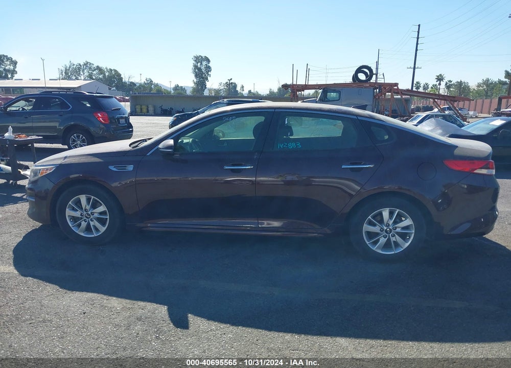 2016 KIA OPTIMA LX VIN: 5XXGT4L36GG017056