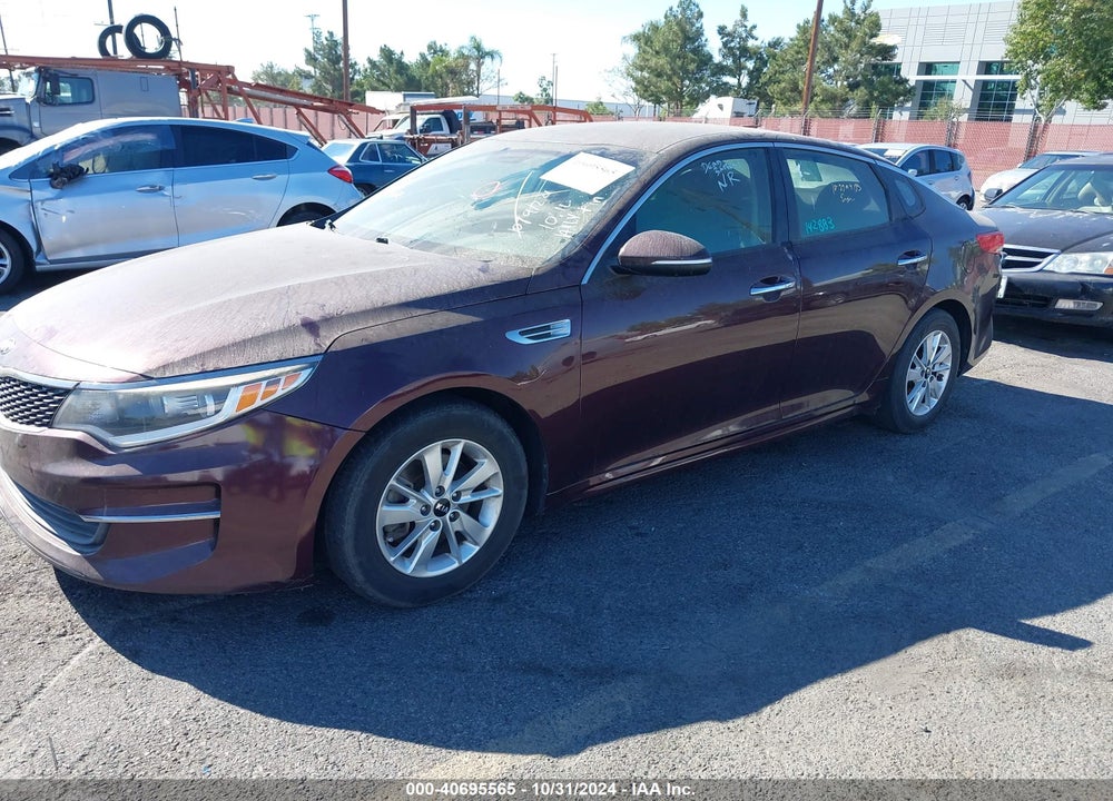 2016 KIA OPTIMA LX VIN: 5XXGT4L36GG017056