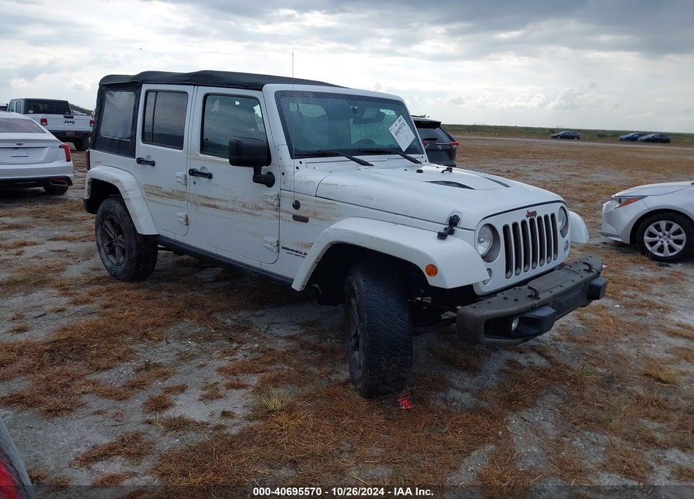2016 ANGLER JEEP WR UNLIMITED 75TH ANNIVERSARY VIN: 1C4BJWEG4GL199044