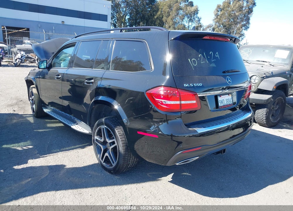 2018 MERCEDES-BENZ GLS 550 4MATIC VIN: 4JGDF7DE5JB104208