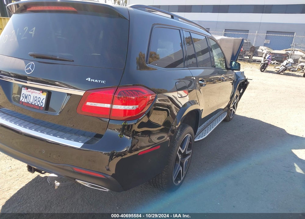 2018 MERCEDES-BENZ GLS 550 4MATIC VIN: 4JGDF7DE5JB104208