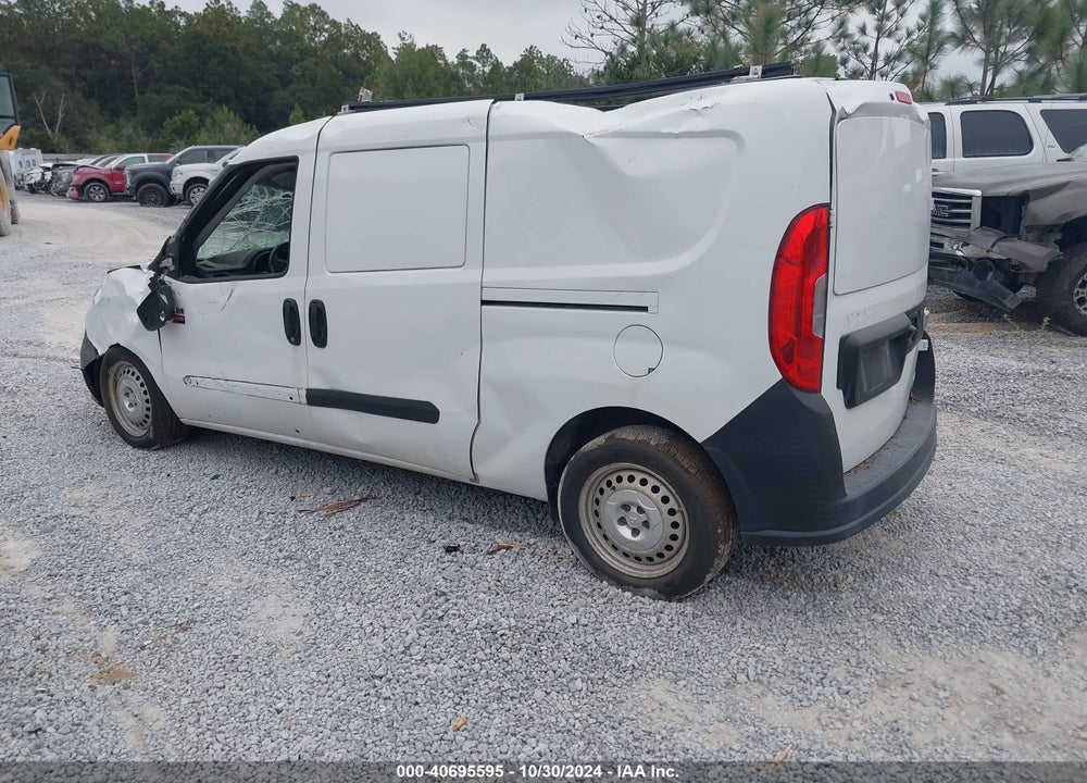 2017 RAM PROMASTER CITY TRADESMAN VIN: ZFBERFAB3H6E70908
