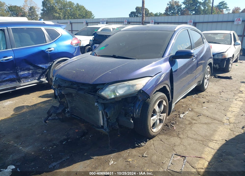 2016 HONDA HR-V EX-L VIN: 3CZRU5H77GM728619
