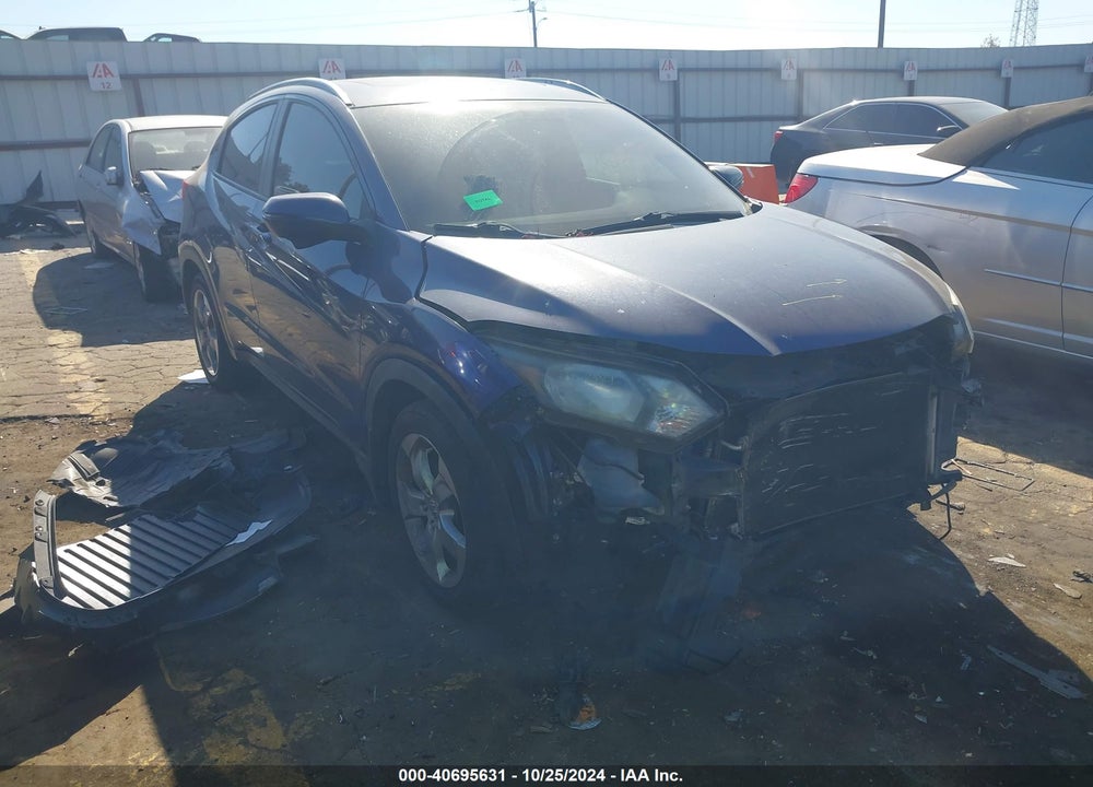 2016 HONDA HR-V EX-L VIN: 3CZRU5H77GM728619