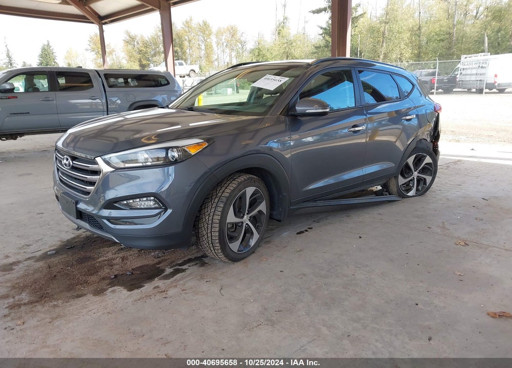2016 HYUNDAI TUCSON LIMITED VIN: KM8J3CA29GU197343