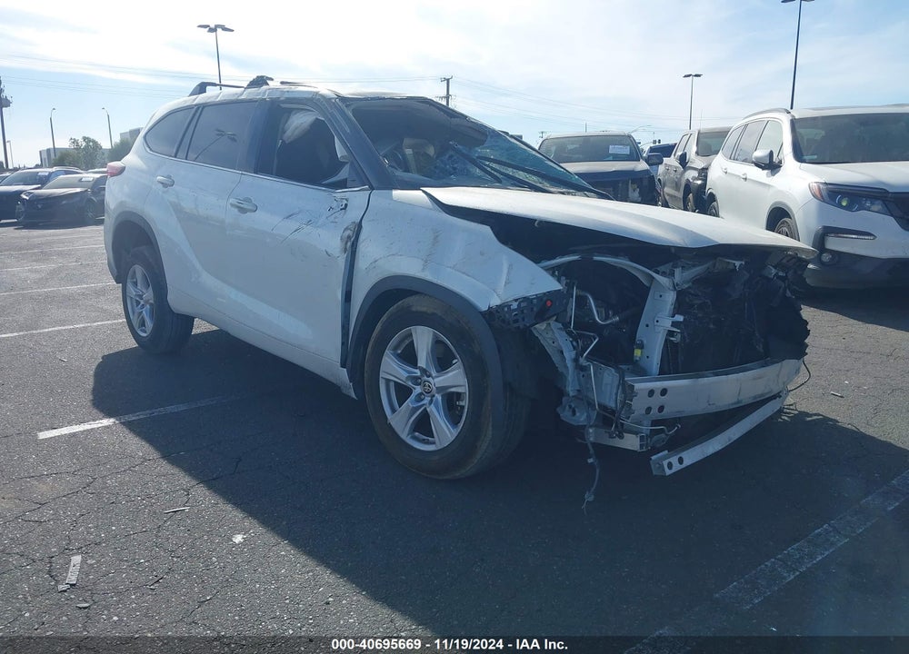 2021 TOYOTA HIGHLANDER LE VIN: 5TDZZRAH9MS056334