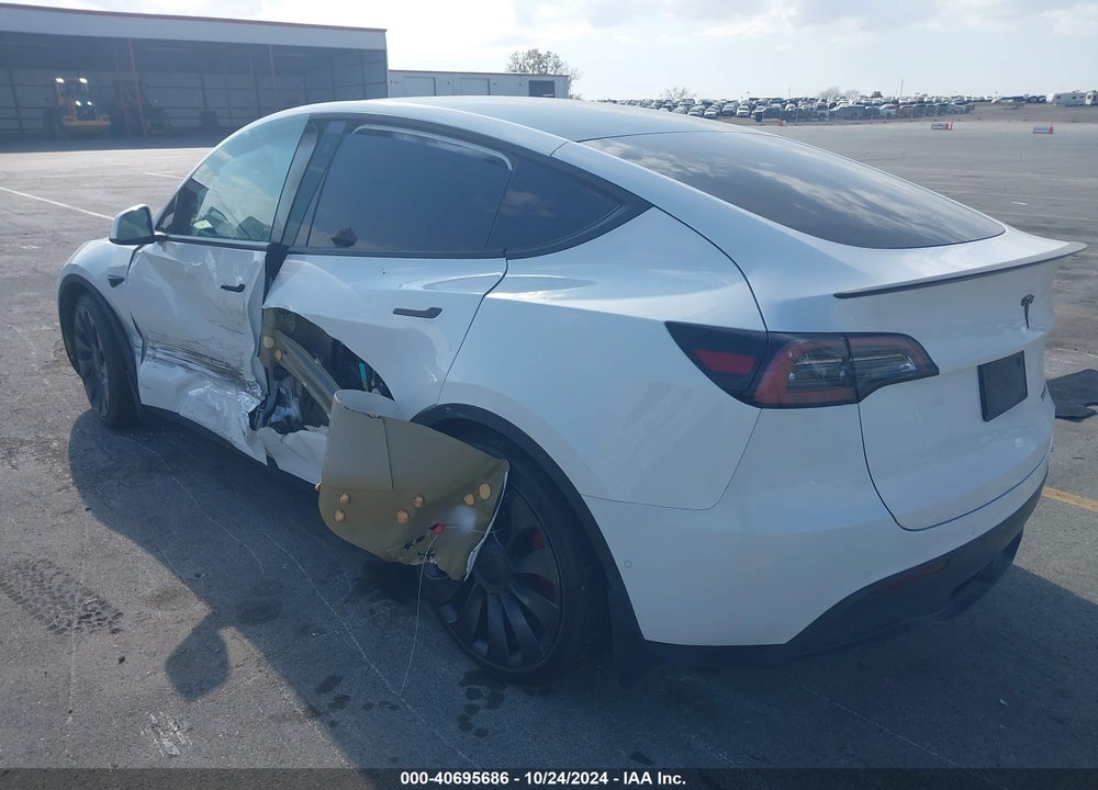 2021 TESLA MODEL Y PERFORMANCE DUAL MOTOR ALL-WHEEL DRIVE VIN: 5YJYGDEF8MF303912